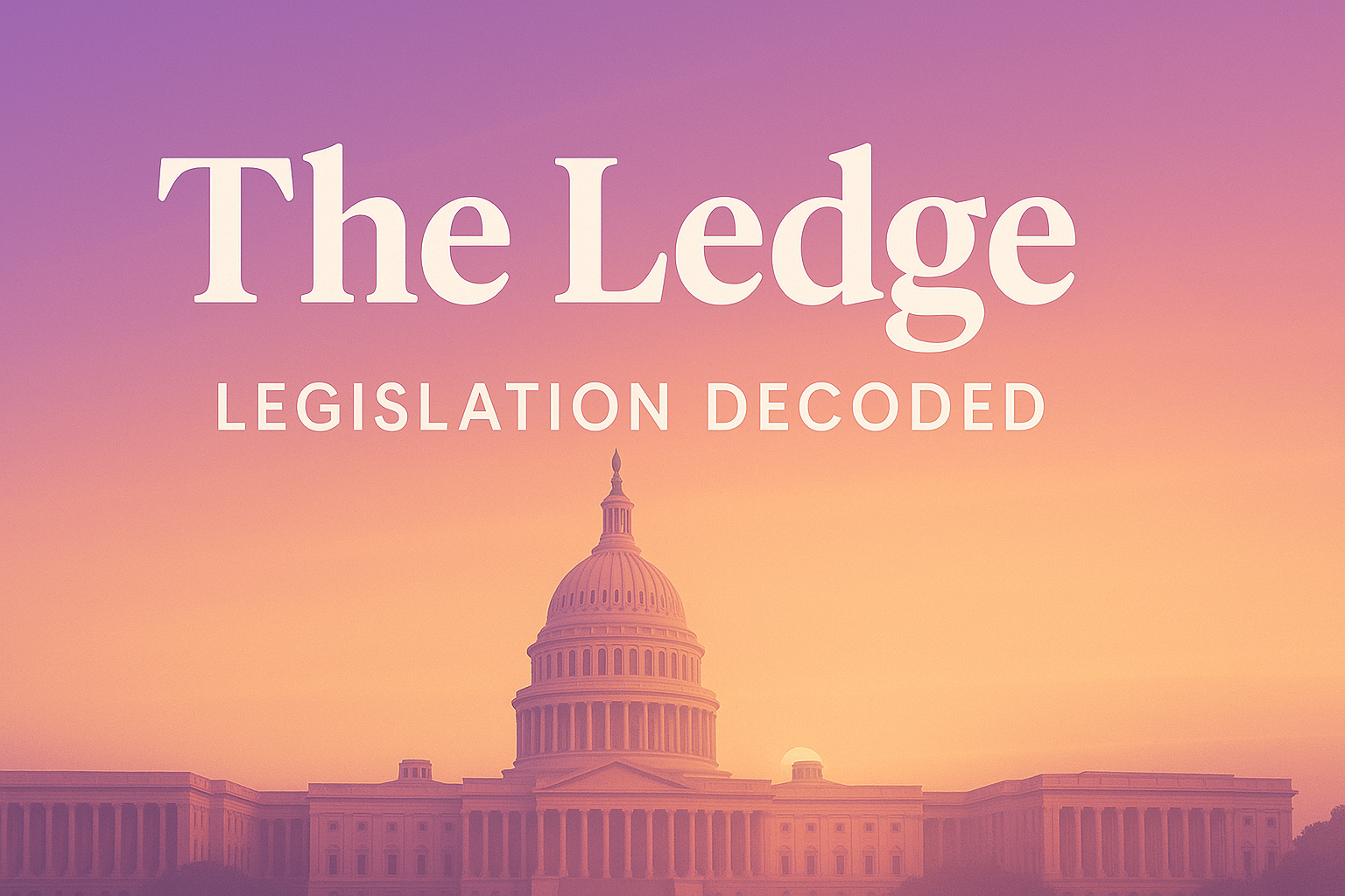 The Ledge newsletter logo